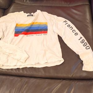 Brandy Melville Graphic Long Sleeve Tee